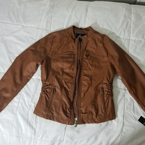 Faux Leather Jacket - Picture 5 of 7